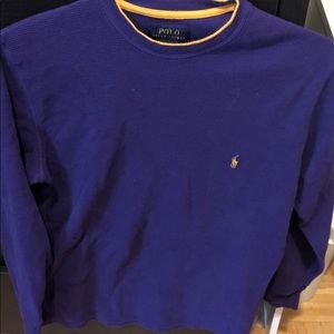 Men’s polo by Ralph Lauren purple sweater